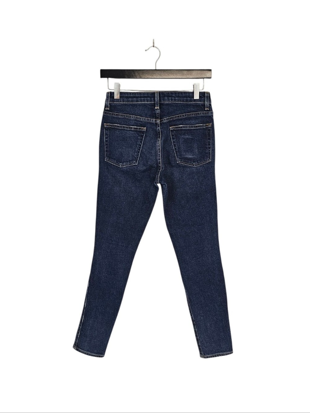 Khaite Kassandra High Rise Skinny Dark Blue Jeans 25 Preowned - Picture 2 of 11